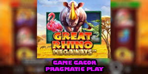 Great Rhino Slot Pragmatic Play Peluang Kemenangan Besar
