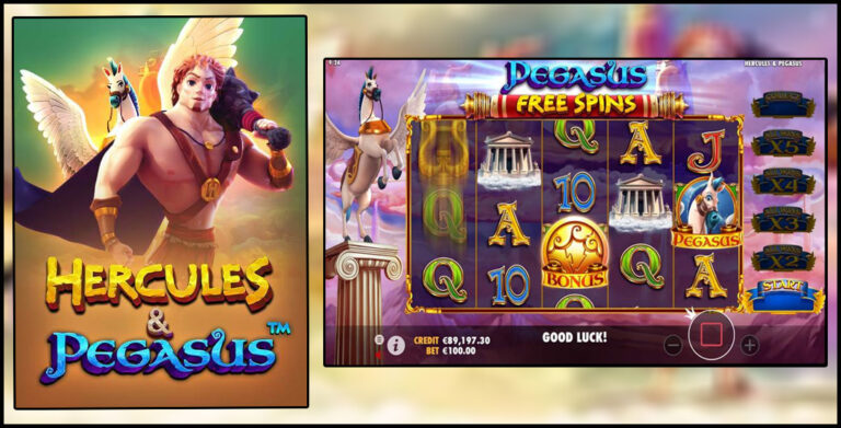 Hercules dan Pegasus Game Slot Kuno Berhadiah Besar!!