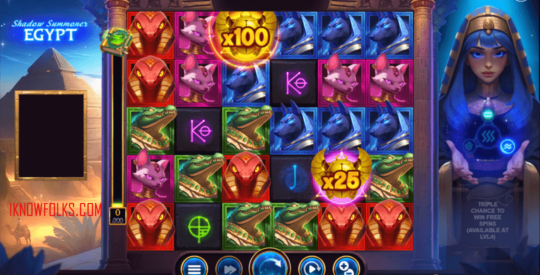 Shadow Summone Egypt Slot: Slot Gacor dengan Peluang Jackpot